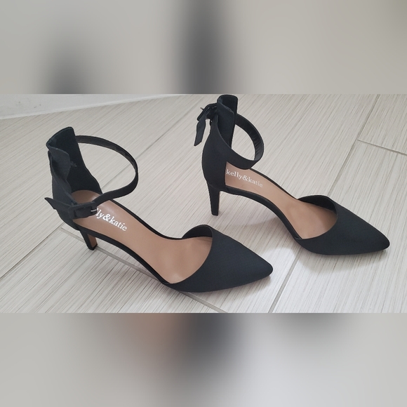 Kelly & Katie Pointed Toe Ankle Stap Pumps Size 8 - Picture 2 of 6